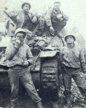 Tankcrew of Sherman